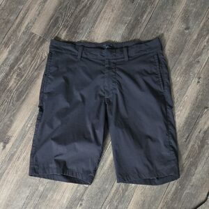 J. Crew Men's Nylon/Elastane Black Shorts 30 w, 10.5" GUC